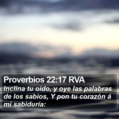 Proverbios 22:17 RVA Bible Verse Image