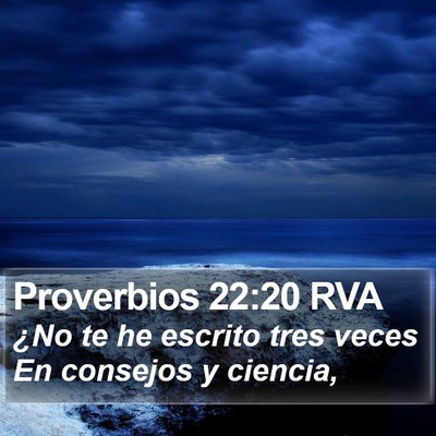 Proverbios 22:20 RVA Bible Verse Image