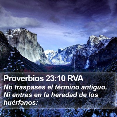 Proverbios 23:10 RVA Bible Verse Image