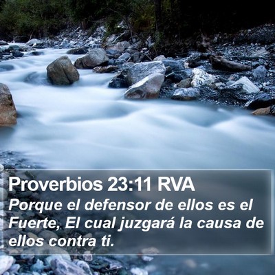 Proverbios 23:11 RVA Bible Verse Image