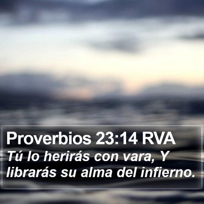 Proverbios 23:14 RVA Bible Verse Image