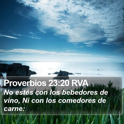 Proverbios 23:20 RVA Bible Verse Image