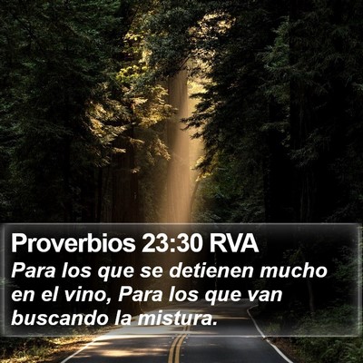 Proverbios 23:30 RVA Bible Verse Image