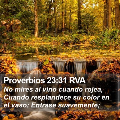 Proverbios 23:31 RVA Bible Verse Image