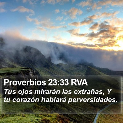 Proverbios 23:33 RVA Bible Verse Image