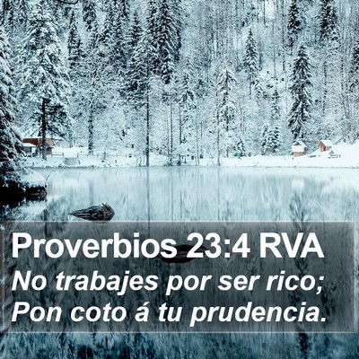 Proverbios 23:4 RVA Bible Verse Image