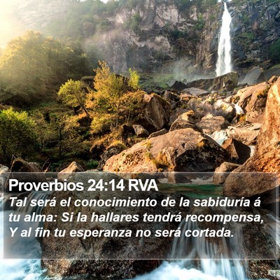 Proverbios 24:14 RVA Bible Verse Image