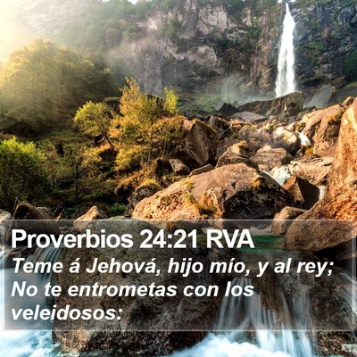 Proverbios 24:21 RVA Bible Verse Image