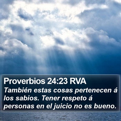 Proverbios 24:23 RVA Bible Verse Image