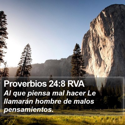 Proverbios 24:8 RVA Bible Verse Image