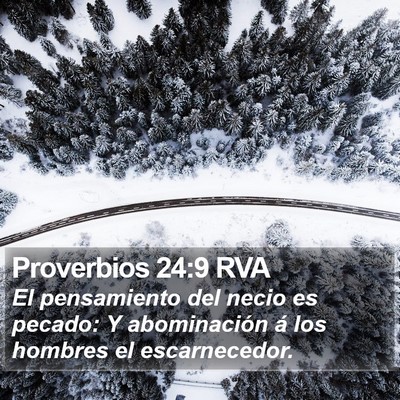 Proverbios 24:9 RVA Bible Verse Image