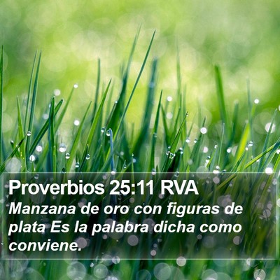 Proverbios 25:11 RVA Bible Verse Image