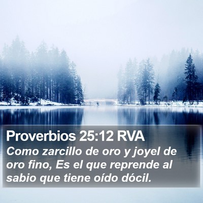Proverbios 25:12 RVA Bible Verse Image