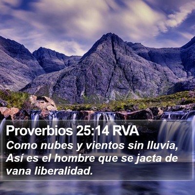 Proverbios 25:14 RVA Bible Verse Image