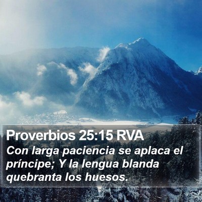 Proverbios 25:15 RVA Bible Verse Image
