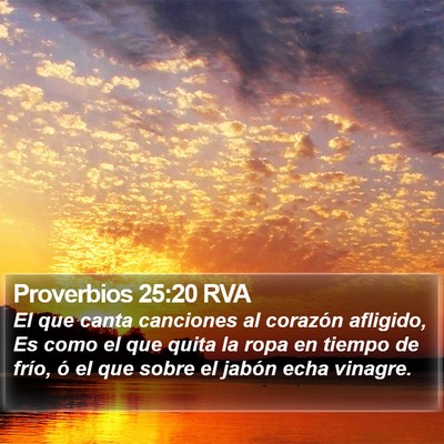 Proverbios 25:20 RVA Bible Verse Image