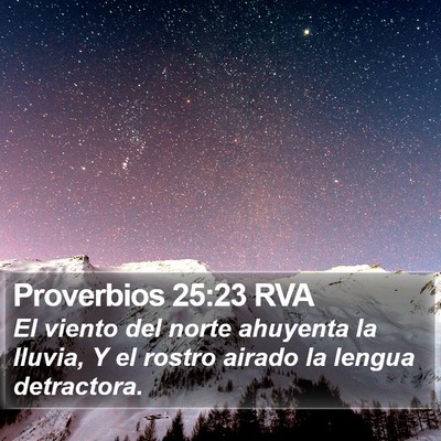 Proverbios 25:23 RVA Bible Verse Image