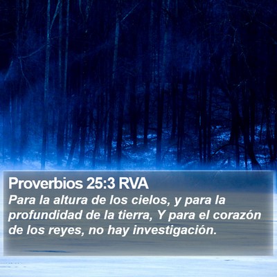 Proverbios 25:3 RVA Bible Verse Image
