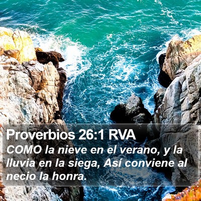 Proverbios 26:1 RVA Bible Verse Image