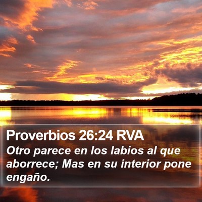 Proverbios 26:24 RVA Bible Verse Image