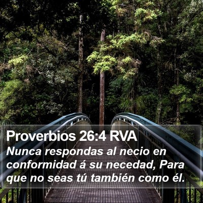 Proverbios 26:4 RVA Bible Verse Image
