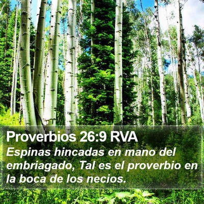 Proverbios 26:9 RVA Bible Verse Image
