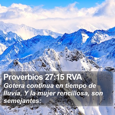 Proverbios 27:15 RVA Bible Verse Image