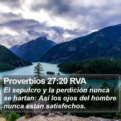 Proverbios 27:20 RVA Bible Verse Image