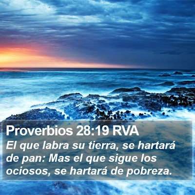 Proverbios 28:19 RVA Bible Verse Image