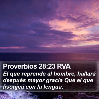 Proverbios 28:23 RVA Bible Verse Image