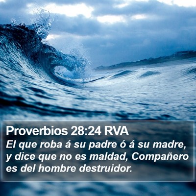 Proverbios 28:24 RVA Bible Verse Image