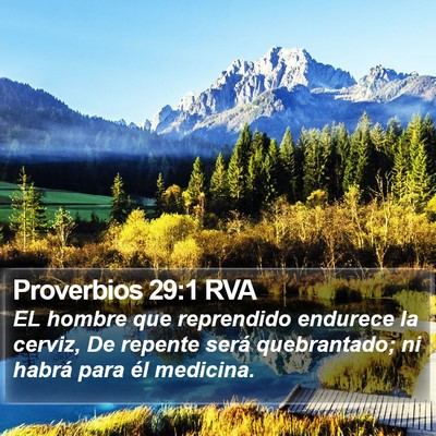 Proverbios 29:1 RVA Bible Verse Image