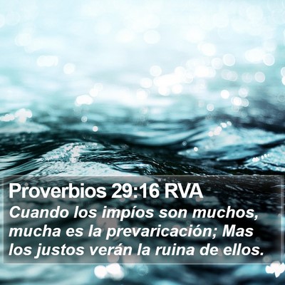 Proverbios 29:16 RVA Bible Verse Image