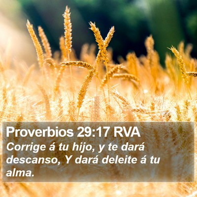Proverbios 29:17 RVA Bible Verse Image