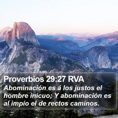 Proverbios 29:27 RVA Bible Verse Image