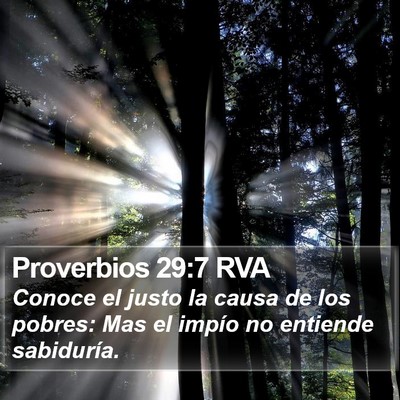 Proverbios 29:7 RVA Bible Verse Image