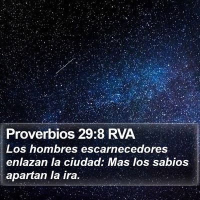 Proverbios 29:8 RVA Bible Verse Image