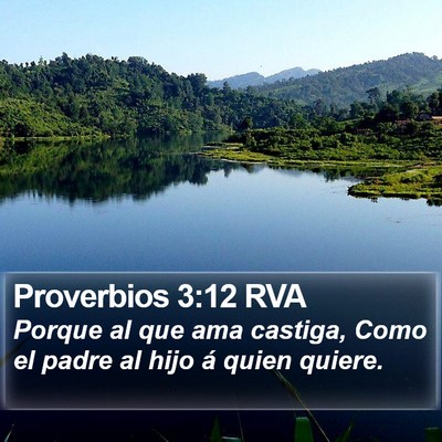 Proverbios 3:12 RVA Bible Verse Image