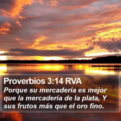 Proverbios 3:14 RVA Bible Verse Image