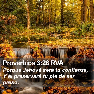 Proverbios 3:26 RVA Bible Verse Image