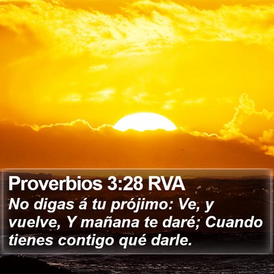 Proverbios 3:28 RVA Bible Verse Image