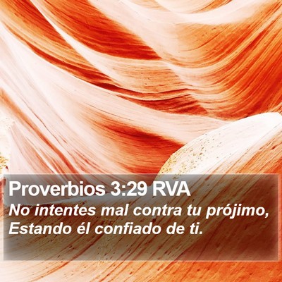 Proverbios 3:29 RVA Bible Verse Image