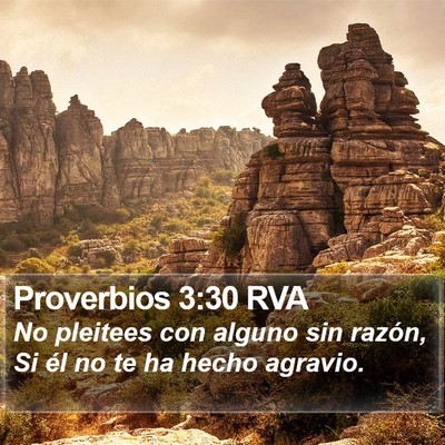 Proverbios 3:30 RVA Bible Verse Image