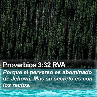 Proverbios 3:32 RVA Bible Verse Image