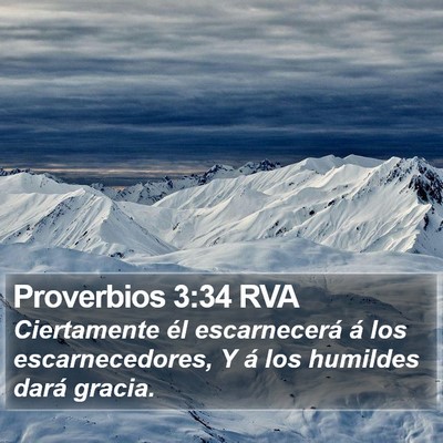 Proverbios 3:34 RVA Bible Verse Image