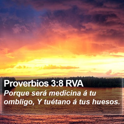 Proverbios 3:8 RVA Bible Verse Image