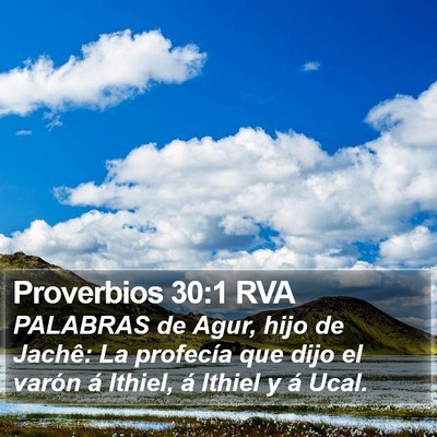 Proverbios 30:1 RVA Bible Verse Image