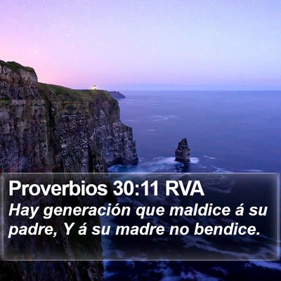 Proverbios 30:11 RVA Bible Verse Image