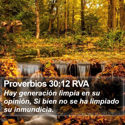 Proverbios 30:12 RVA Bible Verse Image
