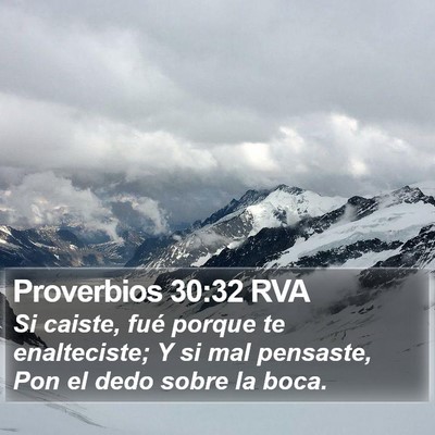 Proverbios 30:32 RVA Bible Verse Image